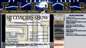 What Sjjtitans.com website looked like in 2017 (6 years ago)