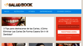 What Saludbook.info website looked like in 2017 (6 years ago)
