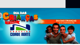 What Shoppingcidadenorte.com.br website looked like in 2017 (6 years ago)