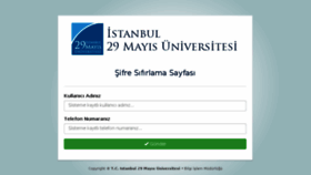 What Sifre.29mayis.edu.tr website looked like in 2017 (6 years ago)