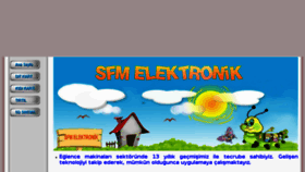 What Sfmelektronik.com website looked like in 2017 (8 years ago)