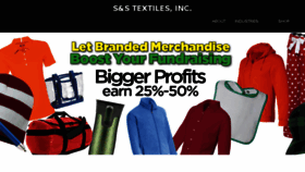 What Sstextilesinc.com website looked like in 2017 (6 years ago)