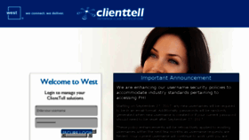 What Secure.clienttell.net website looked like in 2017 (6 years ago)