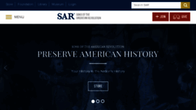 What Sar.org website looked like in 2017 (6 years ago)