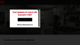 What Scavolini.com website looked like in 2017 (6 years ago)