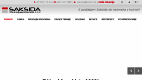 What Saksida-inox.si website looked like in 2017 (6 years ago)