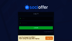 What Socioffer.co website looked like in 2017 (6 years ago)