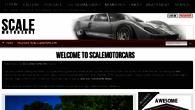 What Scalemotorcars.com website looked like in 2017 (6 years ago)