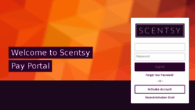 What Scentsypay.com website looked like in 2017 (6 years ago)