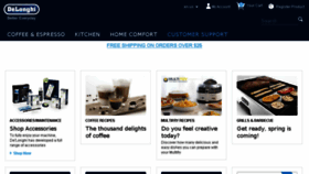 What Shopdelonghi.com website looked like in 2017 (6 years ago)