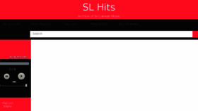 What Slhits.com website looked like in 2017 (6 years ago)