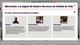 What Sodexo.com.ve website looked like in 2017 (6 years ago)
