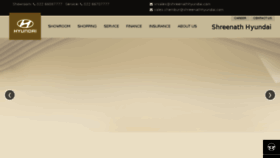 What Shreenathhyundai.com website looked like in 2017 (6 years ago)