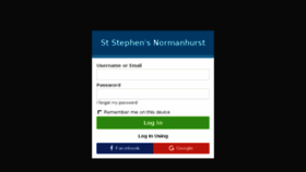 What Ststephens-normanhurst.elvanto.com.au website looked like in 2017 (6 years ago)