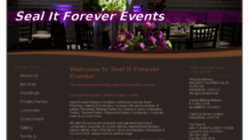 What Sealitforever.com website looked like in 2017 (6 years ago)