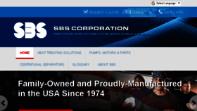 What Sbscorporation.com website looked like in 2017 (6 years ago)