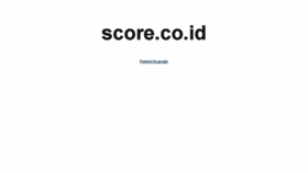 What Score.co.id website looked like in 2017 (6 years ago)