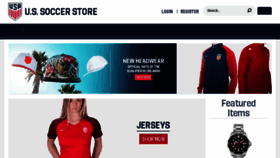 What Store.ussoccer.com website looked like in 2017 (6 years ago)