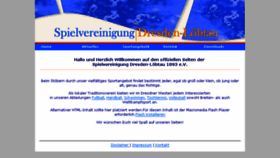 What Spvgg-dresden-1893.de website looked like in 2017 (6 years ago)