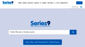 What Series9.io website looked like in 2017 (6 years ago)