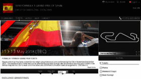 What Spain-grand-prix.com website looked like in 2017 (6 years ago)