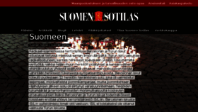 What Suomensotilas.fi website looked like in 2017 (6 years ago)