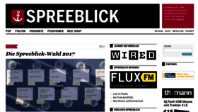 What Spreeblick.de website looked like in 2017 (6 years ago)