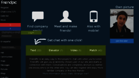 What Strangerchat.net website looked like in 2017 (6 years ago)