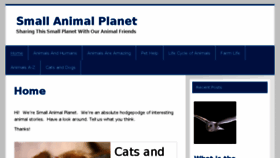 What Smallanimalplanet.com website looked like in 2017 (6 years ago)