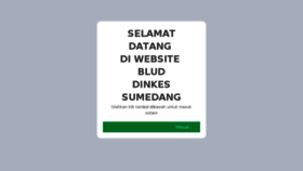 What Sumedang.simpuskesmas.id website looked like in 2017 (6 years ago)