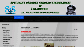 What Soswzyrardow.pl website looked like in 2017 (6 years ago)