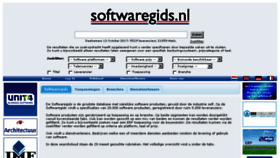 What Softwaregids.nl website looked like in 2017 (6 years ago)