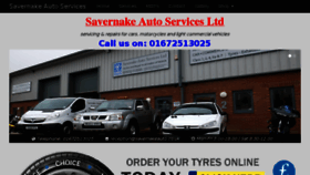 What Savernakeauto.co.uk website looked like in 2017 (6 years ago)