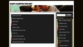 What Saintjudeprayer.net website looked like in 2017 (6 years ago)