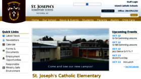 What Stjosephschool.ca website looked like in 2017 (6 years ago)