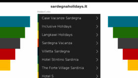 What Sardegnaholidays.it website looked like in 2017 (6 years ago)