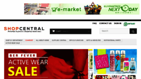 What Shopcentral.com.ph website looked like in 2017 (6 years ago)