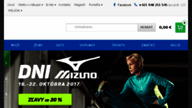 What Sanasport.sk website looked like in 2017 (6 years ago)
