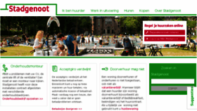 What Stadgenoot.nl website looked like in 2017 (6 years ago)