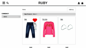 What Shop.rubynz.com website looked like in 2017 (6 years ago)