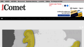 What Surreycomet.co.uk website looked like in 2017 (6 years ago)
