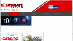 What Southgatedesign.com website looked like in 2017 (6 years ago)