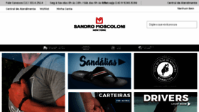 What Sandromoscoloni.com.br website looked like in 2017 (6 years ago)