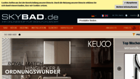 What Skybad.de website looked like in 2017 (6 years ago)