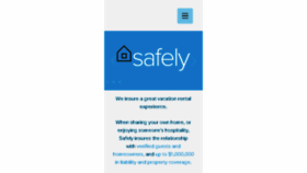 What Safelystay.com website looked like in 2017 (6 years ago)