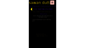 What Sawandutta.com website looked like in 2017 (6 years ago)