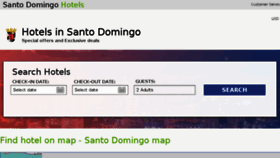 What Santodomingo-hotels.net website looked like in 2017 (6 years ago)