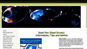 What Steelpan-steeldrums-information.com website looked like in 2017 (6 years ago)