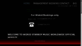 What Starboymusic.com website looked like in 2017 (6 years ago)