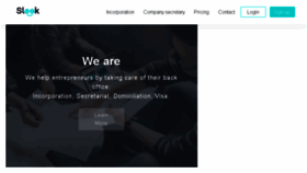 What Sleek.sg website looked like in 2017 (6 years ago)